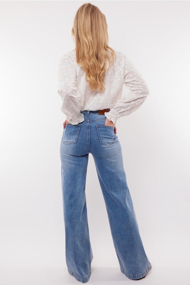 KLAIRE PANTS 25VNC04 DENIM MID BLUE